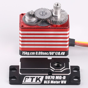 PTK 9870 MG-D Metal Digital Servo 75kg.cm Brushless <b>RC</b> Vehicle Parts - Product Image 1