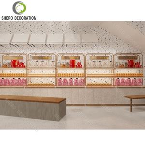 Nuovo Design di lusso moderno bancone Bar Bar Bar Bar di tendenza per vetrine di panetteria e caffè - Product Image 6