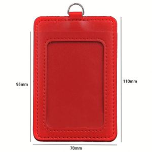 Porte-cartes d'identité en cuir PU vertical et horizontal de bonne qualité à prix abordable provenant d'un fournisseur vérifié - Product Image 4
