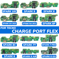 Nappe Flexible d'Alimentation et Connecteur de Charge USB pour Téléphone Portable Tecno Spark 6 Air 7T 8C 8P 8T 9 10