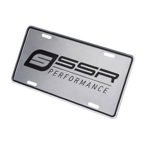 Plaque d'immatriculation 3D du fabricant de <span class=keywords><strong>plaques</strong></span> de voiture en aluminium avec logo personnalisé de haute qualité - Product Image 3