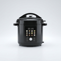 Cuisinière électrique multifonctionnelle neuve d'usine, affichage numérique LED coloré, 1000W haute pression avec poignée et cuve intérieure