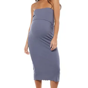 Популярное платье для беременных без рукавов средней длины платье для беременных Одежда для беременных для фотосессии платья для беременных женщин