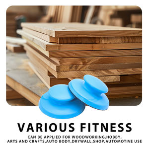 Bloc abrasif PU 5 pouces avec crochet et boucle support bloc de ponçage support à main pour polir le bois et l'acier automobile outil - Product Image 6