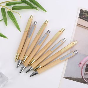 Stylo bille écologique en bambou 1,0 mm pour le <span class=keywords><strong>bureau</strong></span> et les cadeaux d'entreprise - Souvenir pour les avantages des employés et les anniversaires - Product Image 4