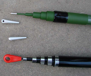 Mástil de Bandera Telescópico de Fibra de Vidrio de Alta Calidad y Tamaño Personalizado con Protección Anticorrosión y Aislamiento Eléctrico - Product Image 4