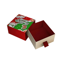 Petites boîtes à cadeaux de Noël en papier pour bonbons, biscuits, emballage cadeau, petite boîte cadeau
