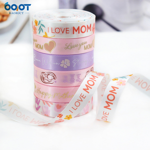 Día DE LA MADRE cinta mamá feliz cumpleaños cinta DIY arco corona regalo embalaje flor correas cinta - Product Image 4