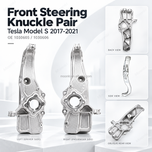 Paire de rotules de direction avant gauche et droite pour Tesla Model S 2017-2021 OE 1030605 1030606 - Product Image 4