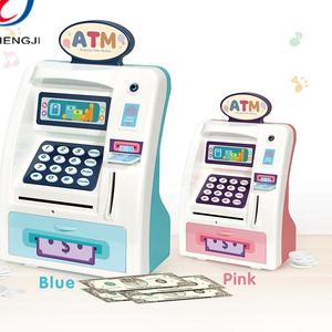 Plástico Educativo Atm Bank Juguete Regalo Música Hucha Electrónica <span class=keywords><strong>Mini</strong></span> Atm para Niños Bebé Juguete - Product Image 2