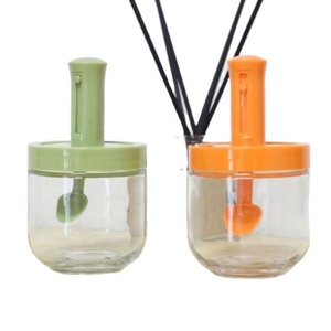 New Design Kitchen <b>Spice</b> <b>Jar</b> Automatic Retractable Condiment Container Seasoning Storage Box With Spoon - Product Image 1