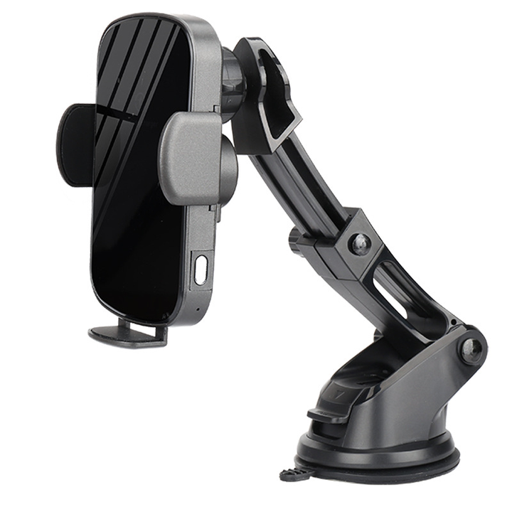 Chargeur Voiture Sans Fil Magnétique 15W - Support Téléphone, Antidérapant, Charge Rapide