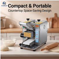 Machine automatique à pâtes à dumplings faite à la main, facile à utiliser, de qualité alimentaire, pour la fabrication de feuilles de wonton et de feuilles de siu mai