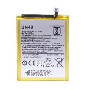 3.85V 4000mAh质量良好BN49适用于小米Redmi 7A手机电池
