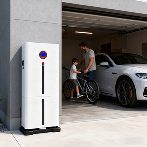 Batterie de stockage d'énergie solaire domestique 48V/51.2V 10kW 10KWH tout-en-un murale ZLWM-A-AZ-012, batterie de stockage solaire lithium-ion B - Product Image 1