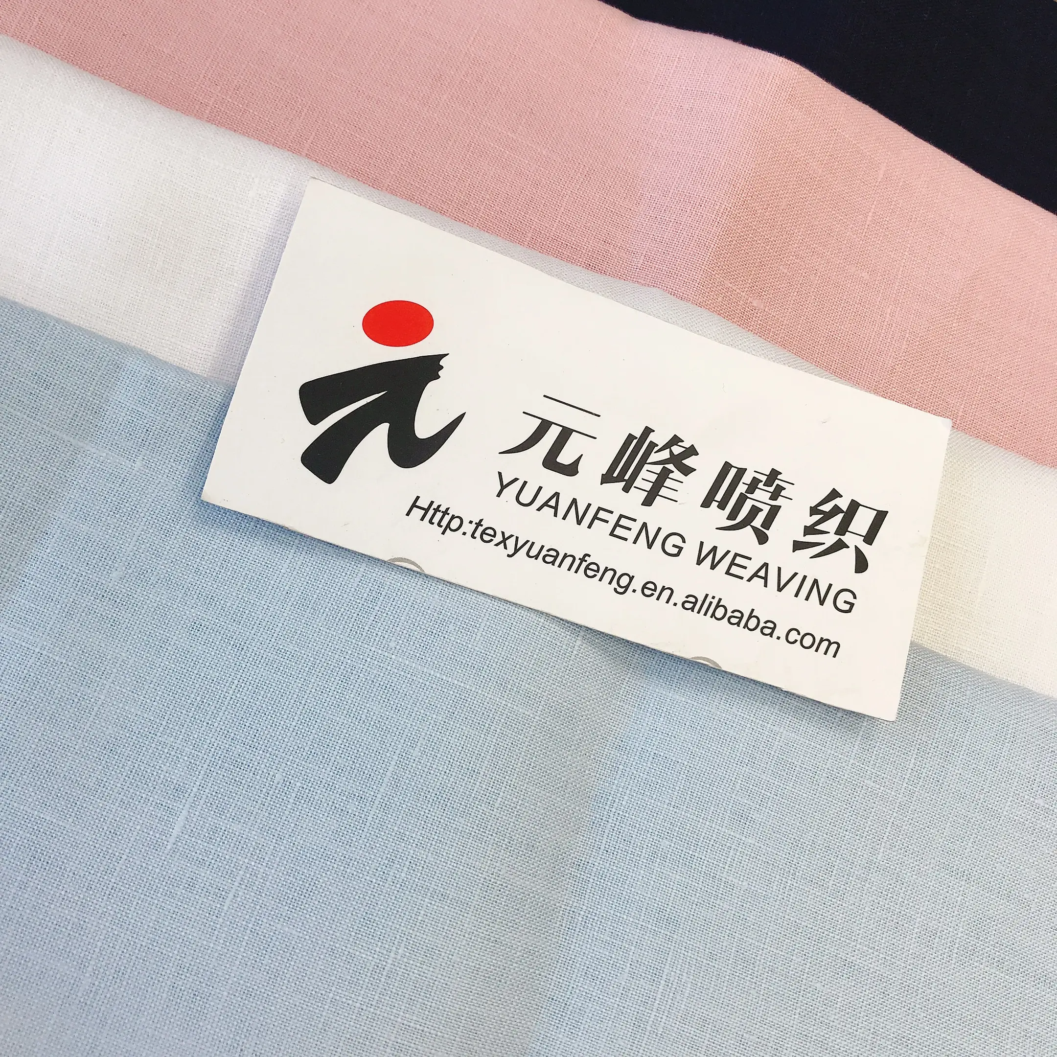 Fornitore professionale di progettazione tessuto fabric100 % lino look commercio all'ingrosso tessuto della tenda mercato