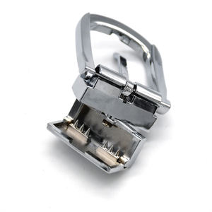 <span class=keywords><strong>Clip</strong></span> de ceinture en métal rotatif Cloxy 35mm pour ceinture pour hommes boucle ardillon réversible en alliage de Zinc argent simple prolonger boucle de ceinture pour hommes - Product Image 4