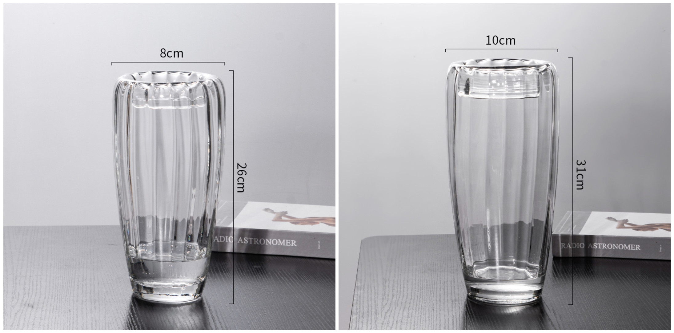 Factory Produced Wholesale Glass Luxury Vase Glass