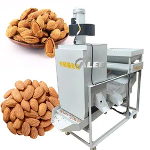 Machine à éplucher les amandes vertes entièrement automatique machine à craquer les noyaux d'abricot
