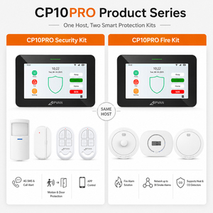 Système d'alarme incendie intelligent CPVAN CP10PRO pour la maison, détecteurs <span class=keywords><strong>de</strong></span> <span class=keywords><strong>fumée</strong></span> interconnectés Wi-Fi EN14604, capteur photoélectrique - Product Image 5