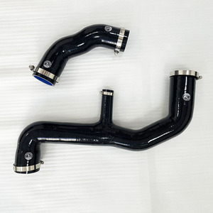 Kit de tuyaux d'intercooler en silicone perforés pour Renault 5 <span class=keywords><strong>GT</strong></span> <span class=keywords><strong>1</strong></span>.4 <span class=keywords><strong>Turbo</strong></span> Super 5 <span class=keywords><strong>Phase</strong></span> 2 (1985-1996) sans - Product Image 4