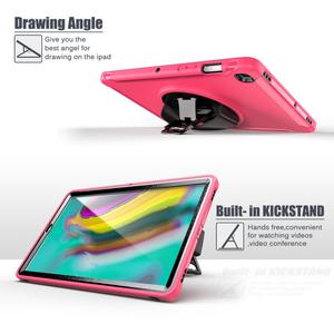 Housses de <span class=keywords><strong>tablette</strong></span> TPU étui <span class=keywords><strong>pour</strong></span> <span class=keywords><strong>tablette</strong></span> robuste <span class=keywords><strong>pour</strong></span> <span class=keywords><strong>Samsung</strong></span> Tab <span class=keywords><strong>S5E</strong></span> 10.5 pouces 2019 T720 T725 avec dragonne - Product Image 6