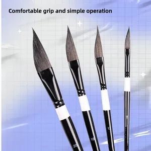Set di 4 <span class=keywords><strong>Pennelli</strong></span> a Filo <span class=keywords><strong>per</strong></span> <span class=keywords><strong>Pittura</strong></span>, <span class=keywords><strong>Pennelli</strong></span> a Forma di Coltello in Nylon <span class=keywords><strong>per</strong></span> Acquerello, Pennarelli <span class=keywords><strong>per</strong></span> <span class=keywords><strong>Pittura</strong></span> <span class=keywords><strong>ad</strong></span> <span class=keywords><strong>Acqua</strong></span>, <span class=keywords><strong>Pennelli</strong></span> <span class=keywords><strong>per</strong></span> Disegno Artistico a Mano - Product Image 6