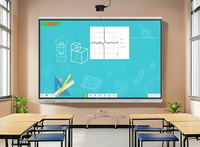 Layar Sentuh Multi Jari Smart LCD Display Konferensi Elektronik Digital Interaktif Smart White Board
