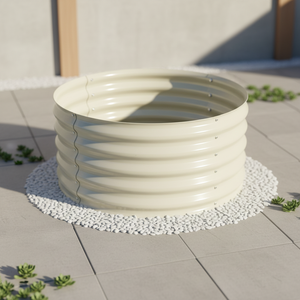 Bac à potager surélevé de luxe pour l'extérieur, design animalier contemporain, grande capacité, en <span class=keywords><strong>acier</strong></span> galvanisé, taille personnalisable, étanche - Product Image 1