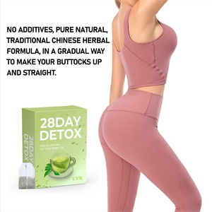 Чай для похудения Julong OEM: органический, без добавок, с индивидуальным дизайном, под собственной торговой маркой, быстрый, эффективный, для плоского живота, травяной, 28-дневный детокс. - Product Image 5
