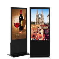 Pantalla Publicitaria LCD Vertical de 65 Pulgadas con CPU RK3588 de Alto Rendimiento, 4GB+32GB de Memoria Grande