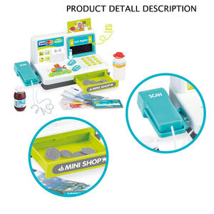 Giocattolo Registratore di <span class=keywords><strong>Cassa</strong></span> Jacko Toys con Suoni e Luci per <span class=keywords><strong>Giochi</strong></span> di Ruolo e Shopping per Bambini - Product Image 5