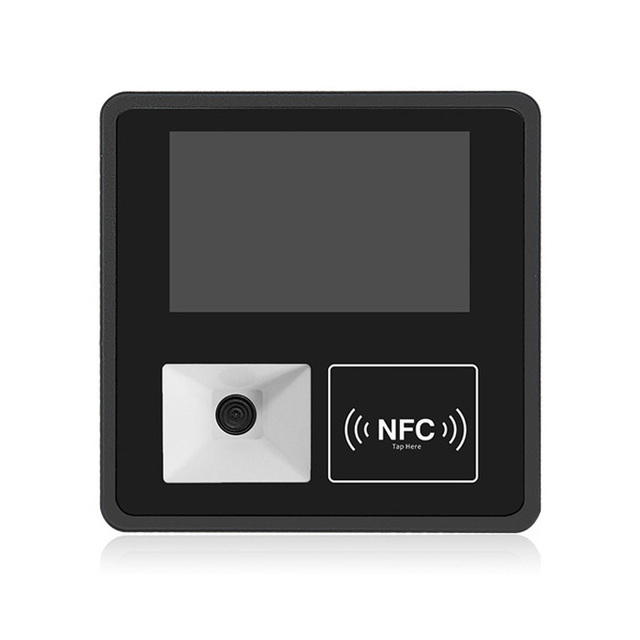 Pure Flat Rugged 7 Inch LCD Touchscreen Android Panel PC with Ubuntu Debian Monitor W/ QR Code Scanner NFC Card Reader