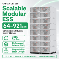 Sistem Penyimpanan Energi Modular Tegangan Tinggi LiFePO4 BESS 314Ah 8000 Siklus Paket Baterai Industri BMS Bertenaga AI 10 Tahun