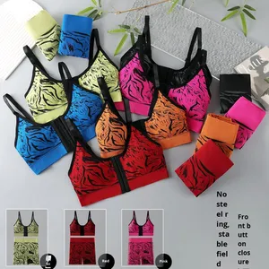 Conjunto de Calzoncillos Bóxer con estampado de leopardo sin costuras a la moda Sexy para mujer, Bikini práctico moldeador de glúteos, cintura transpirable en el pecho - Product Image 3