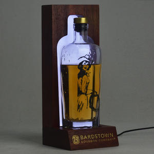 Espositore per vino in plastica in acrilico con supporto glorificatore per bottiglie di <span class=keywords><strong>Champagne</strong></span> - Product Image 3