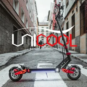 Scooter elétrico unicool, ip 65 zero 10x upgrade 2000w de motor duplo adulto vdm 10