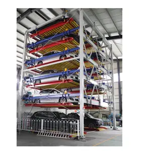 5 level Puzzle automatic vertical-horizontal car parking system