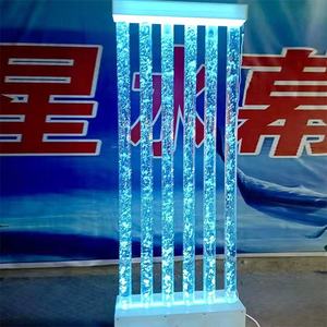 แผ่น<span class=keywords><strong>พลาสติก</strong></span>กั้นห้องที่สามารถพับเก็บได้สำหรับตกแต่ง<span class=keywords><strong>ฉาก</strong></span>เต้นน้ำแบบทันสมัยมีไฟ LED - Product Image 5