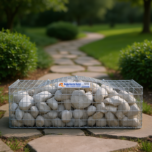 Canasta de Gabiones Alpha Union Station 33x15x85cm, Contenedor de Almacenamiento de Hierro Galvanizado, Duradero, para Uso Industrial en Garajes - Product Image 2