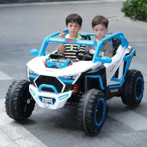 2024 Nuevo 12V 7ah/10ah Batería 550 Motor Powered Gran tamaño Dos asientos Coche eléctrico para niños durante 14 años