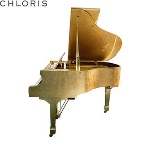 Lusso pianoforte a coda in oro puro 24 carati HG152G per mobili per Hotel a 5 stelle - Product Image 6