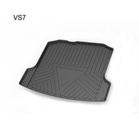 Tapis de voiture personnalisé antidérapant doublure de cargaison pour 2013 2014 2019 2023 Volkswagen Jetta VS5 VS7 tapis de coffre accessoires Auto