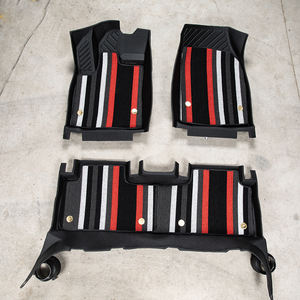 Tapis de sol de voiture antidérapant pour Honda Crv Civic <span class=keywords><strong>Jazz</strong></span>, conduite à gauche ou à droite, tapis de sol de voiture 3D, ensemble complet - Product Image 5