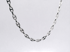 Magnífico Collar de Platino Pt950 Blanco con Acabado Espejo, Extragrande, para Unisex, Estilo Hip Hop, Pieza Impresionante para Espectáculos - Product Image 6