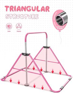Antideslizante Pull up <span class=keywords><strong>Bar</strong></span> sin tornillos Entrenador niños Chin Up <span class=keywords><strong>Bar</strong></span> Interior para puerta - Product Image 6