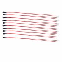 Thermistors NTC Xinshiheng à fil émaillé enduit d'époxy 10K 100K 3435 3950 1% Série MF52 - Capteur de température -50-105