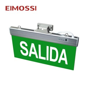 SALIDA khuôn mặt Đôi Pin Khẩn Cấp <span class=keywords><strong>LED</strong></span> Pictogram Dấu Hiệu Cảnh Ánh Sáng - Product Image 1