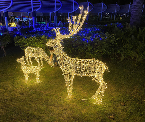 Holiday Decorative Animal <strong>Motif</strong> Rope Light LED Customized <strong>Tiger</strong> Rabbit Buffalo Light Festival - Product Image 5
