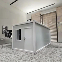 Conteneur de stockage en acier démontable avec porte battante 8ft 12ft 16ft 20ft Solution de stockage modulaire